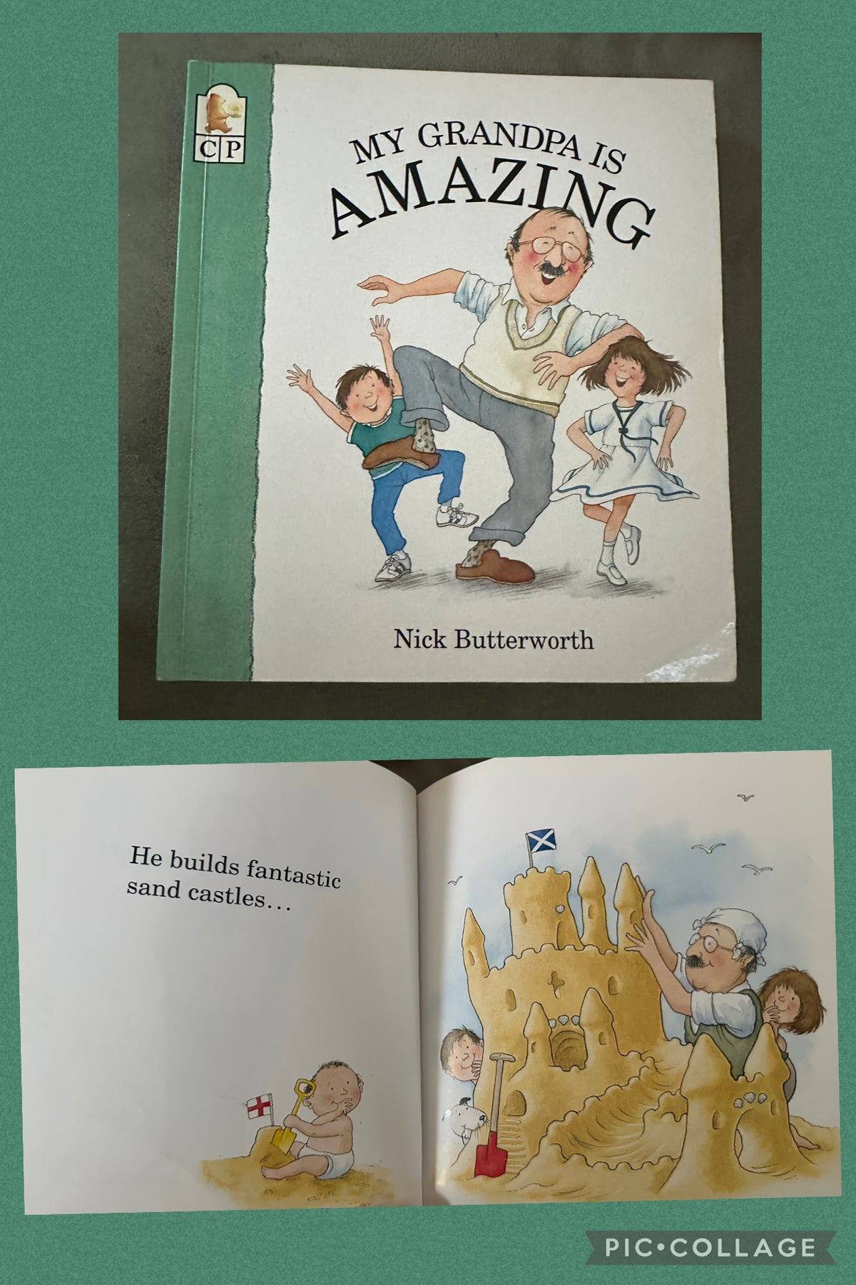 Amazing grandpa Simple sentences age 2-4