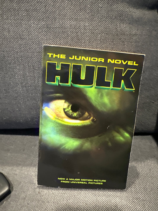 Hulk book marvel Superhero novel EUC