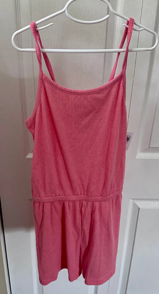 10/12 new old navy Pinkish/corral romper - size Youth - 10 (L)