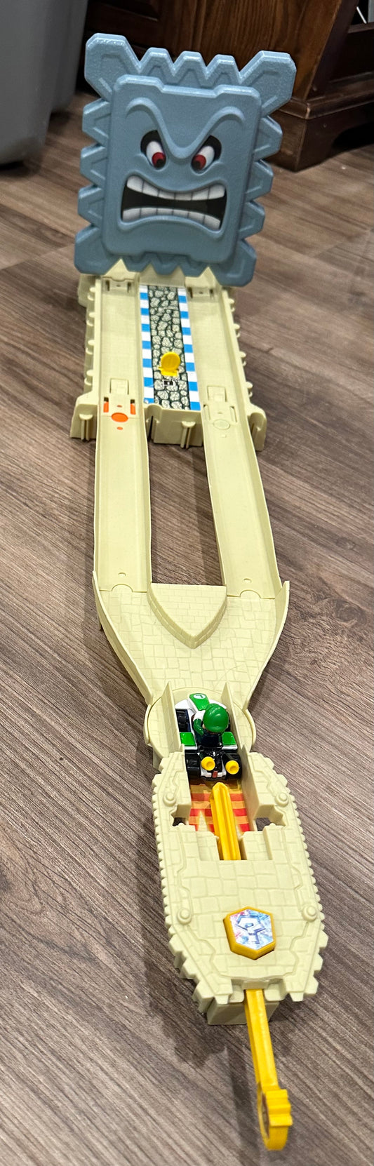 Mario Kart Luigi track Hot wheels gently used