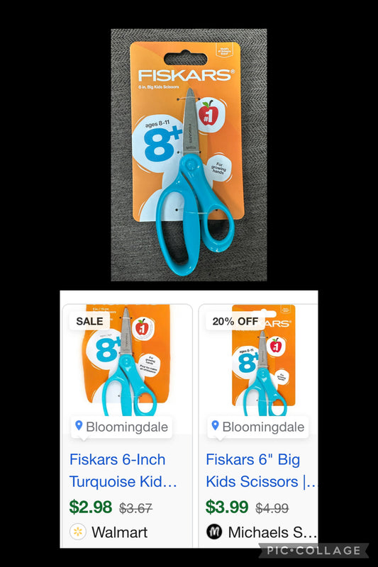 New Scissors 8+ blue