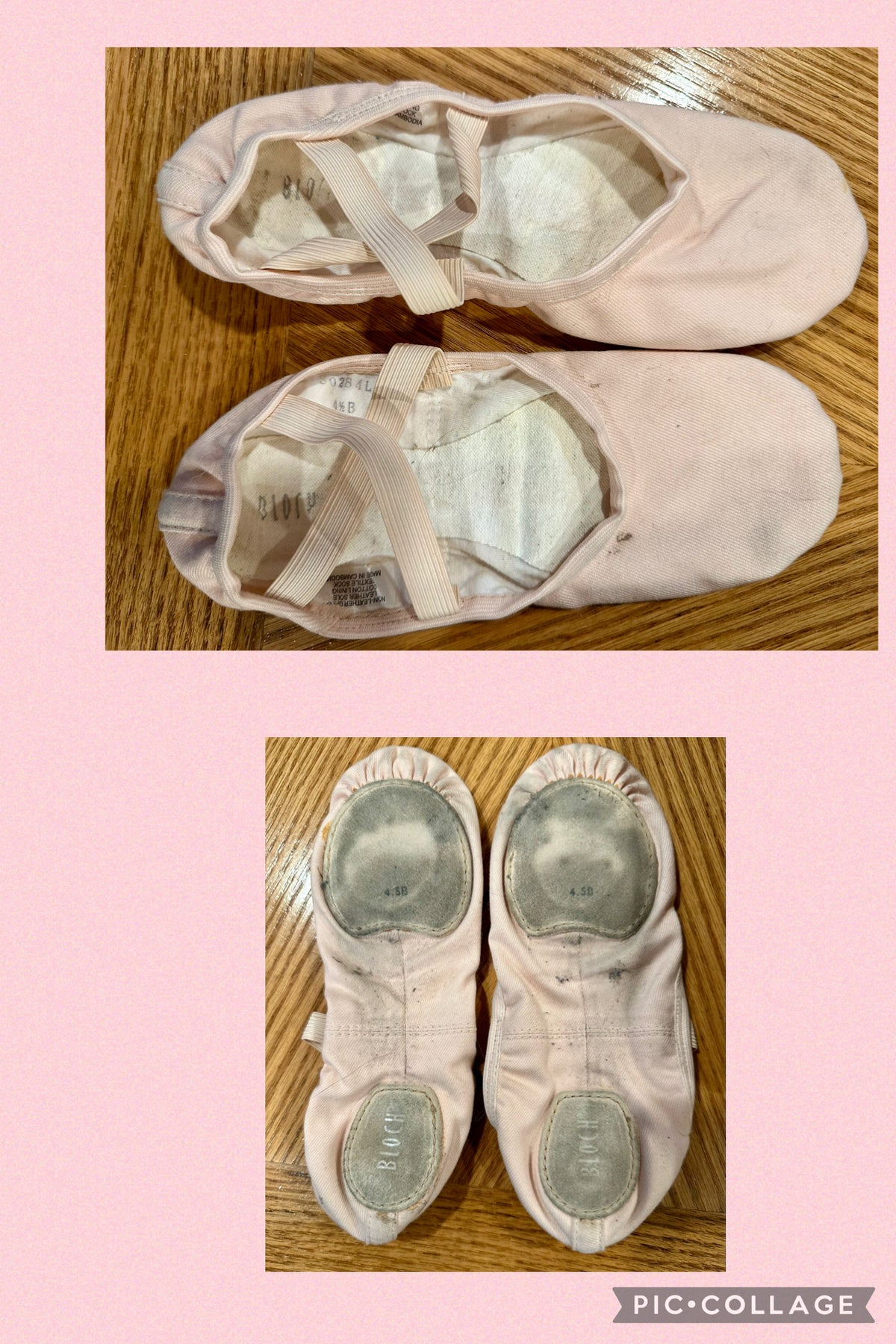 Ballet shoes Bloch brand Performance stretch - size Shoes - Kids 4 1/2