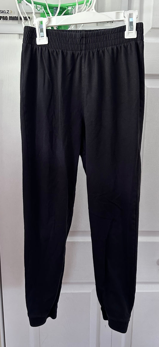 Black cot/poly joggers Jumping Bean EUC-VGuC - size Youth - 12 (L)
