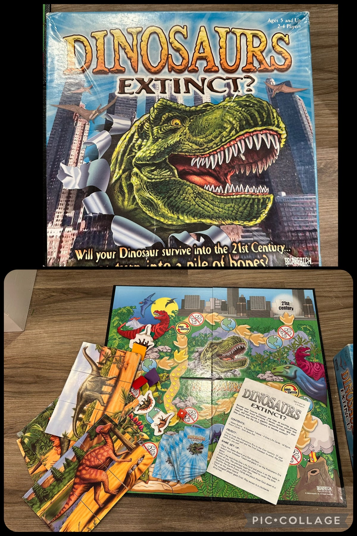 Dinosaur extinct game Prek-7?