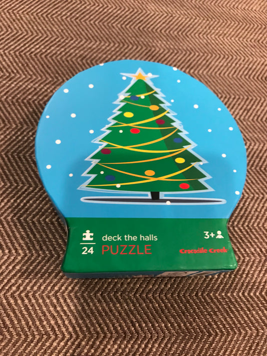 Christmas tree puzzle New