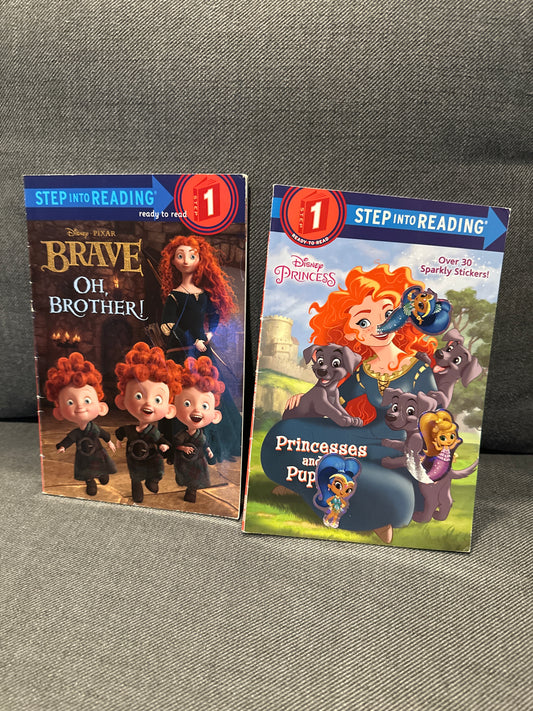 Disney Princess Brave 2 books oh brother VGUC