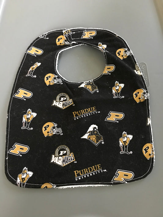 Bib Handmade Purdue Never used