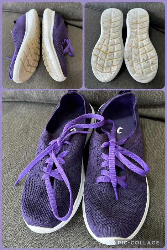 5 tween purple shoe EUC Lightweight breathable - size Shoes - Adult 5