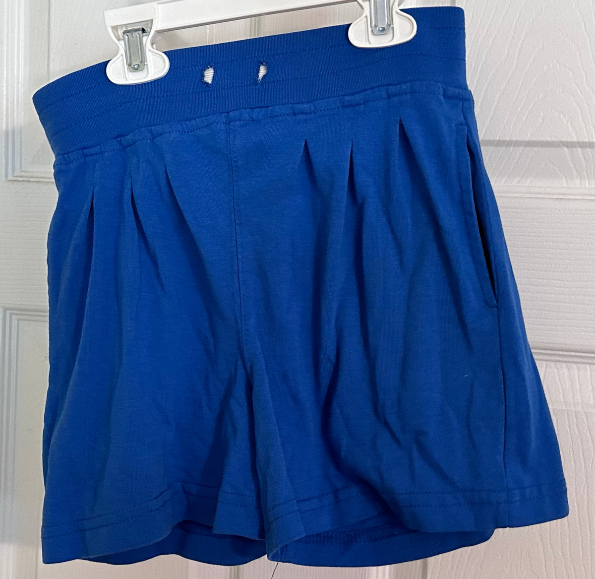 6x( fits 7/8+)blue Short Lightweight cot/poly - size Youth - 6 (S)