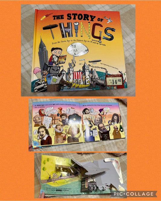New Story of Things Pop up book