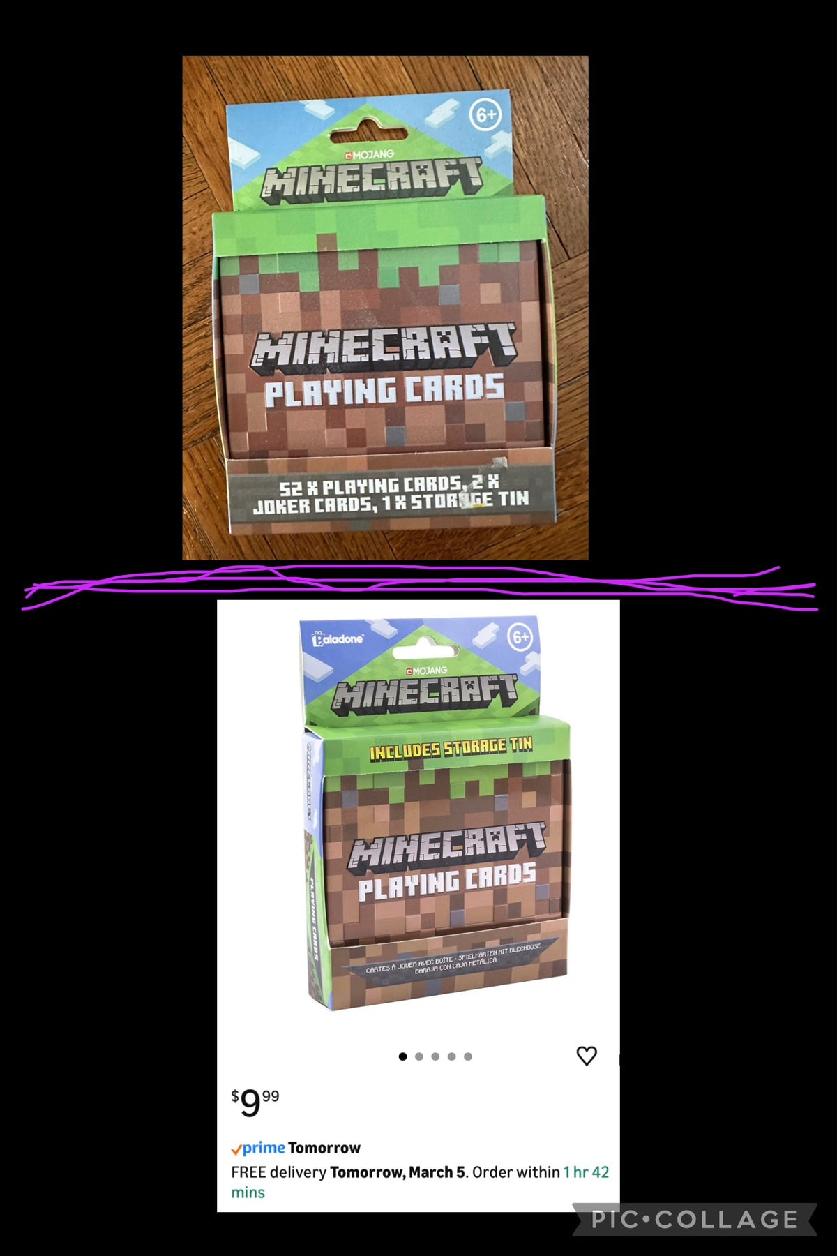 New Minecraft playing Cards