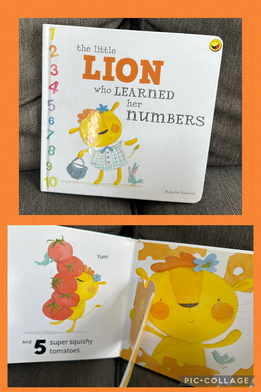 Lion number lift flap Makes a sandwich EUC
