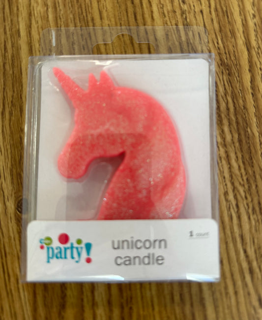 Unicorn candle new