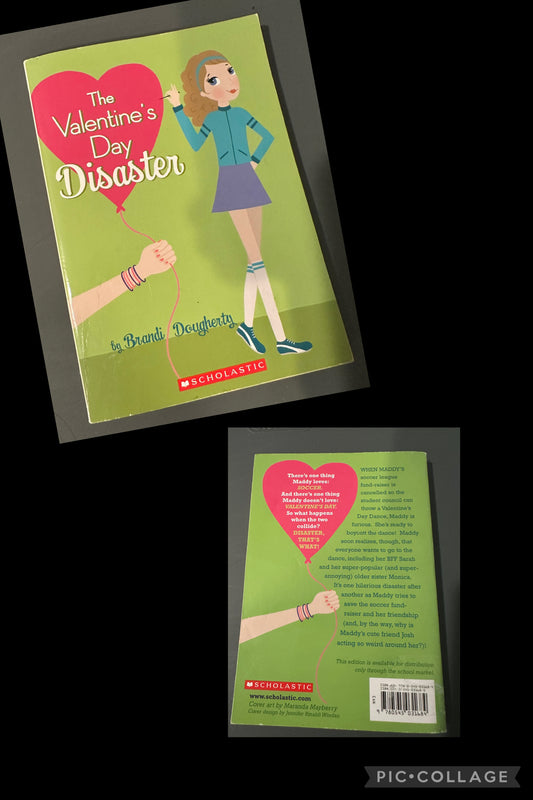 Book Valentines's Day Disaster - soccer story