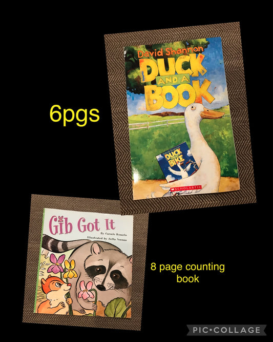 Duck & book /Gib got it