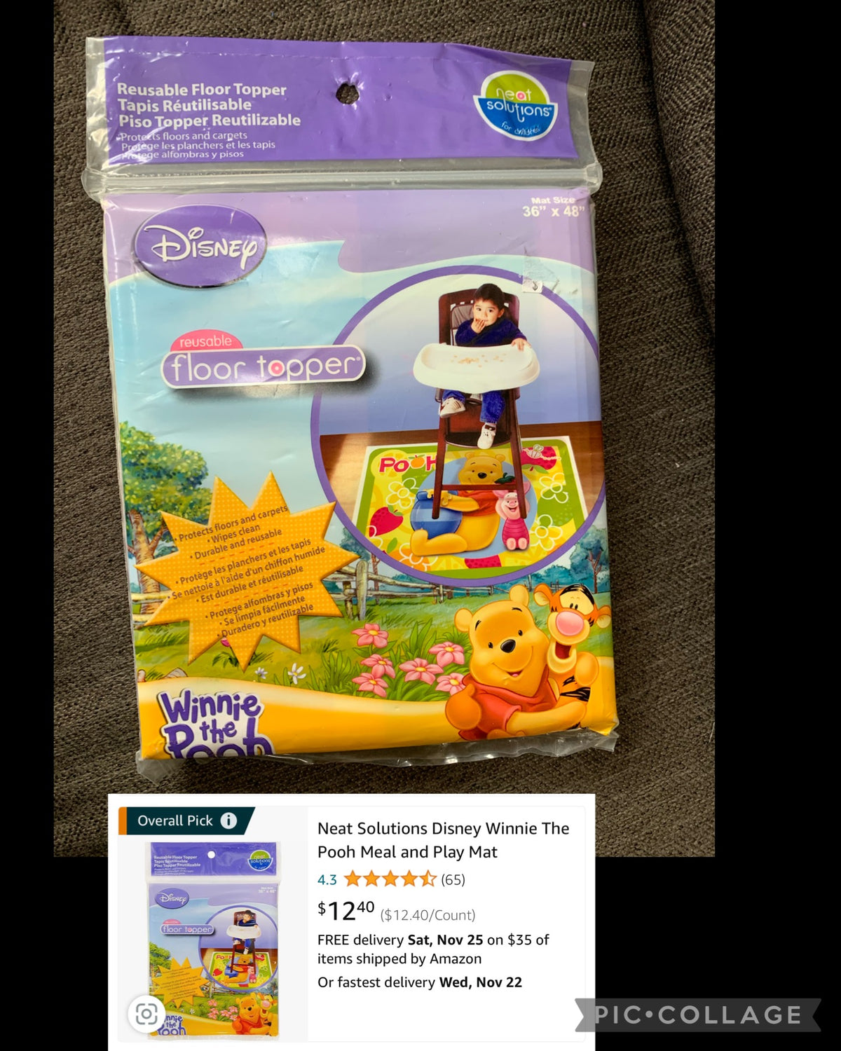 Floor topper New Winnie the Pooh