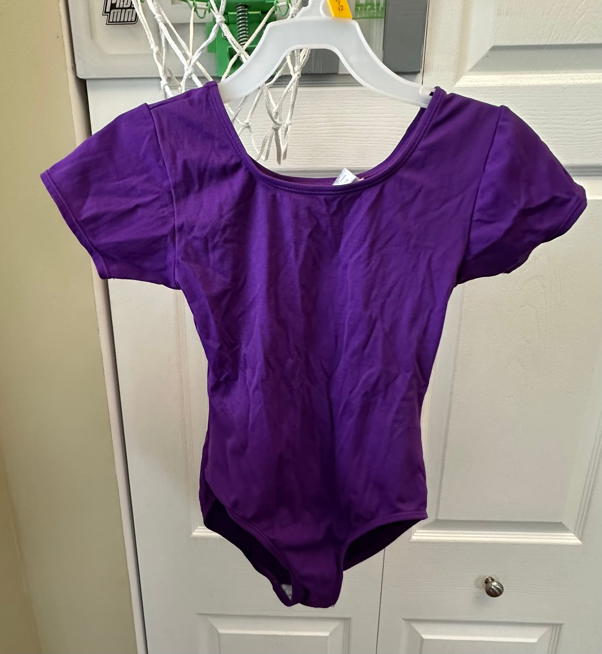 12/14 purple leotard EUC - size Youth - 12 (L)
