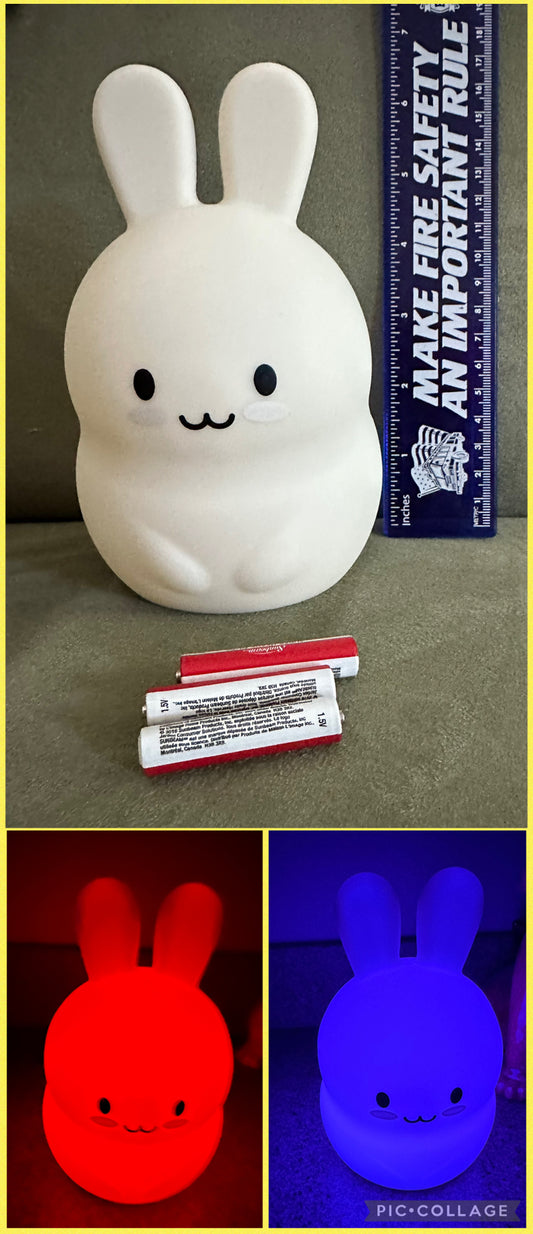 Bunny color change light Priced w/ new batteries