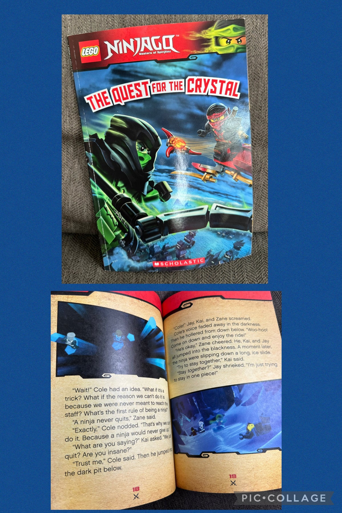 Lego ninjago EUC Question of the crystals