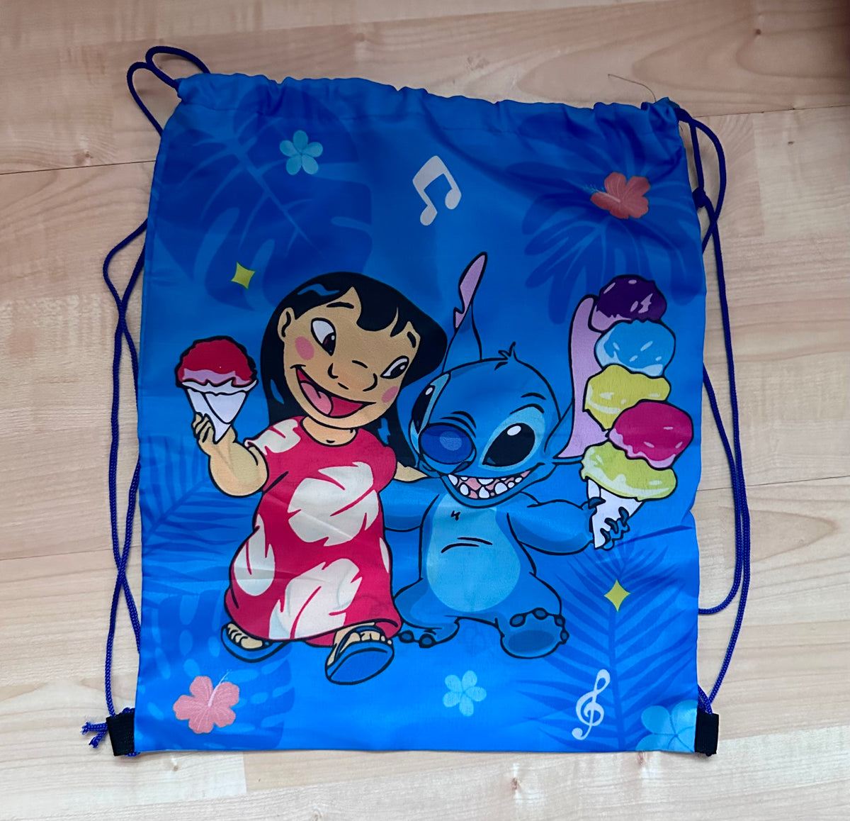 Stitch drawstring bage Like new