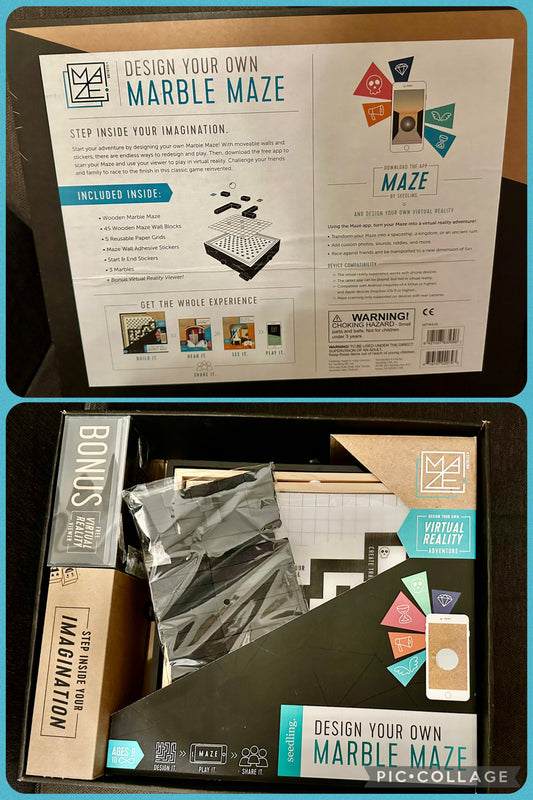 Design a Maze never used Box opened & looked at