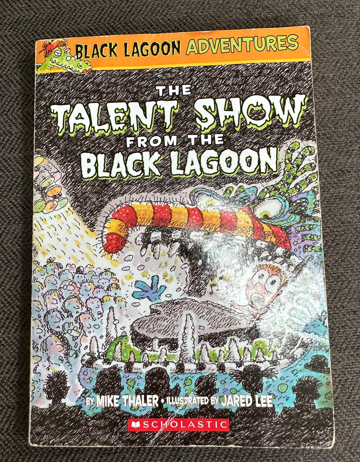 Black lagoon talent show Some Pages show wear