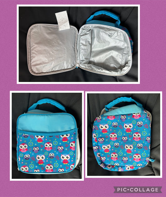 Owl lunch insulated tote Good, clean condition