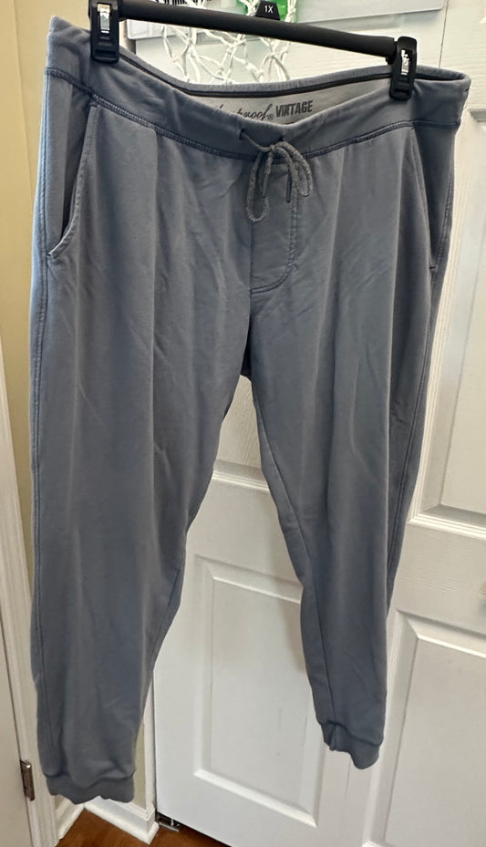 Bluish gray sweatpants jogger, weatherproof - size Teen/Men - XL (40-42)
