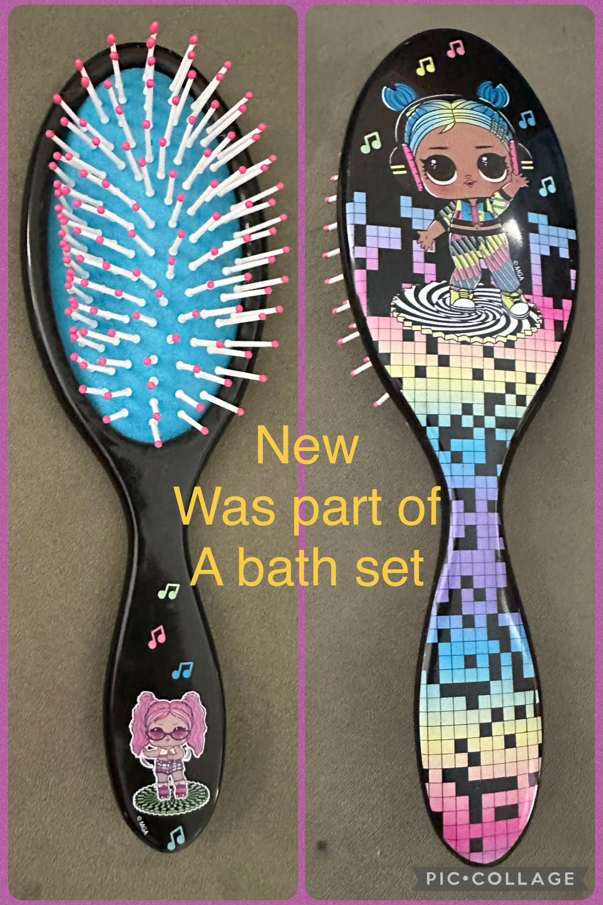 New brush lol doll Part of bath set, but
