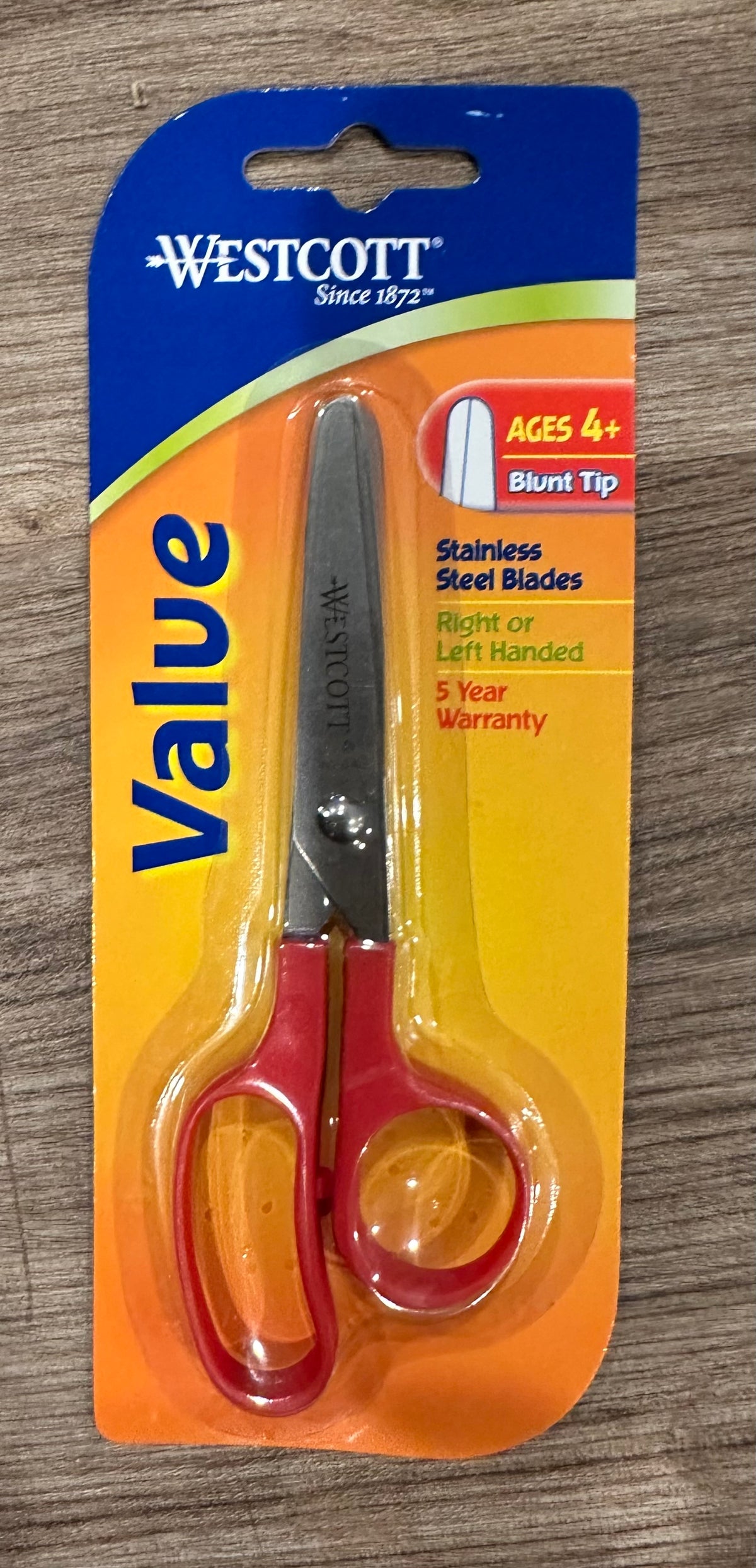 New red scissors 4+