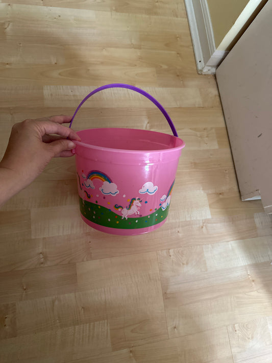 Unicorn bucket Easter or Halloween