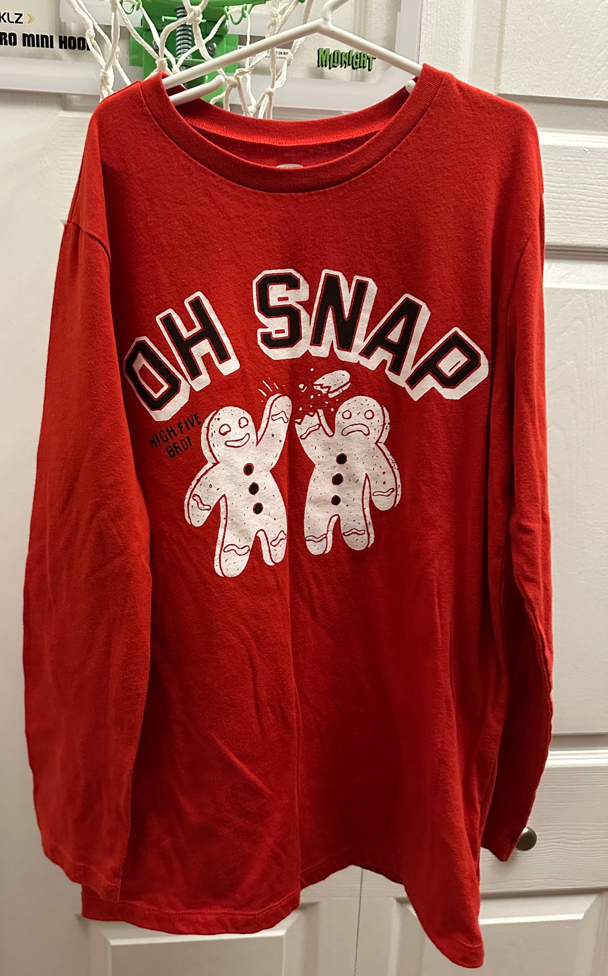 14/16 oh snap Christmas EUC, cotton/poly - size Youth - 14 (XL)