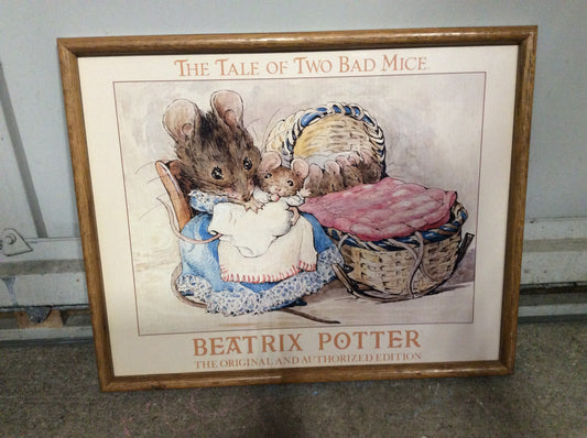Beatrix Potter Canvas like finish