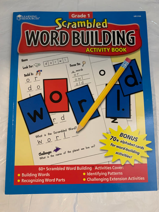 New 64pg grade 1 Word building