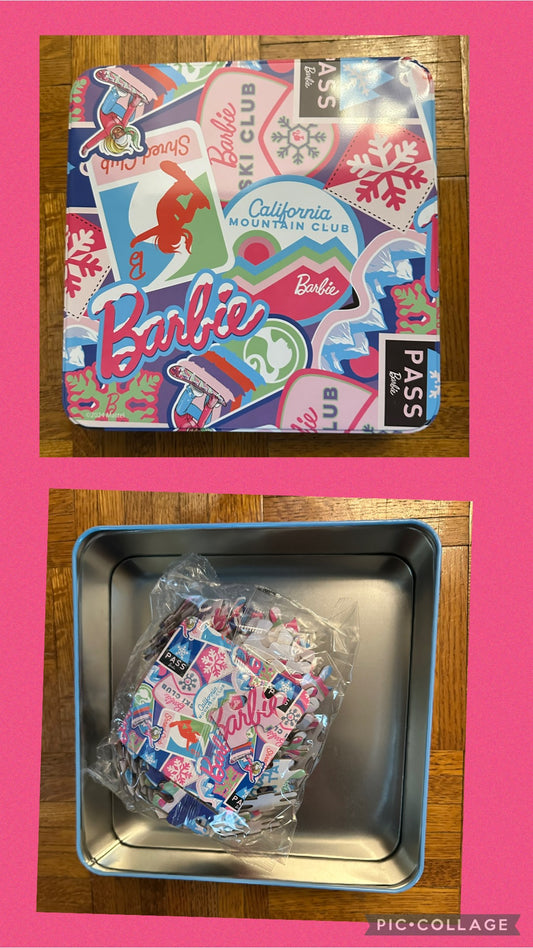 150 Barbie puzzle new In cookie collector tin