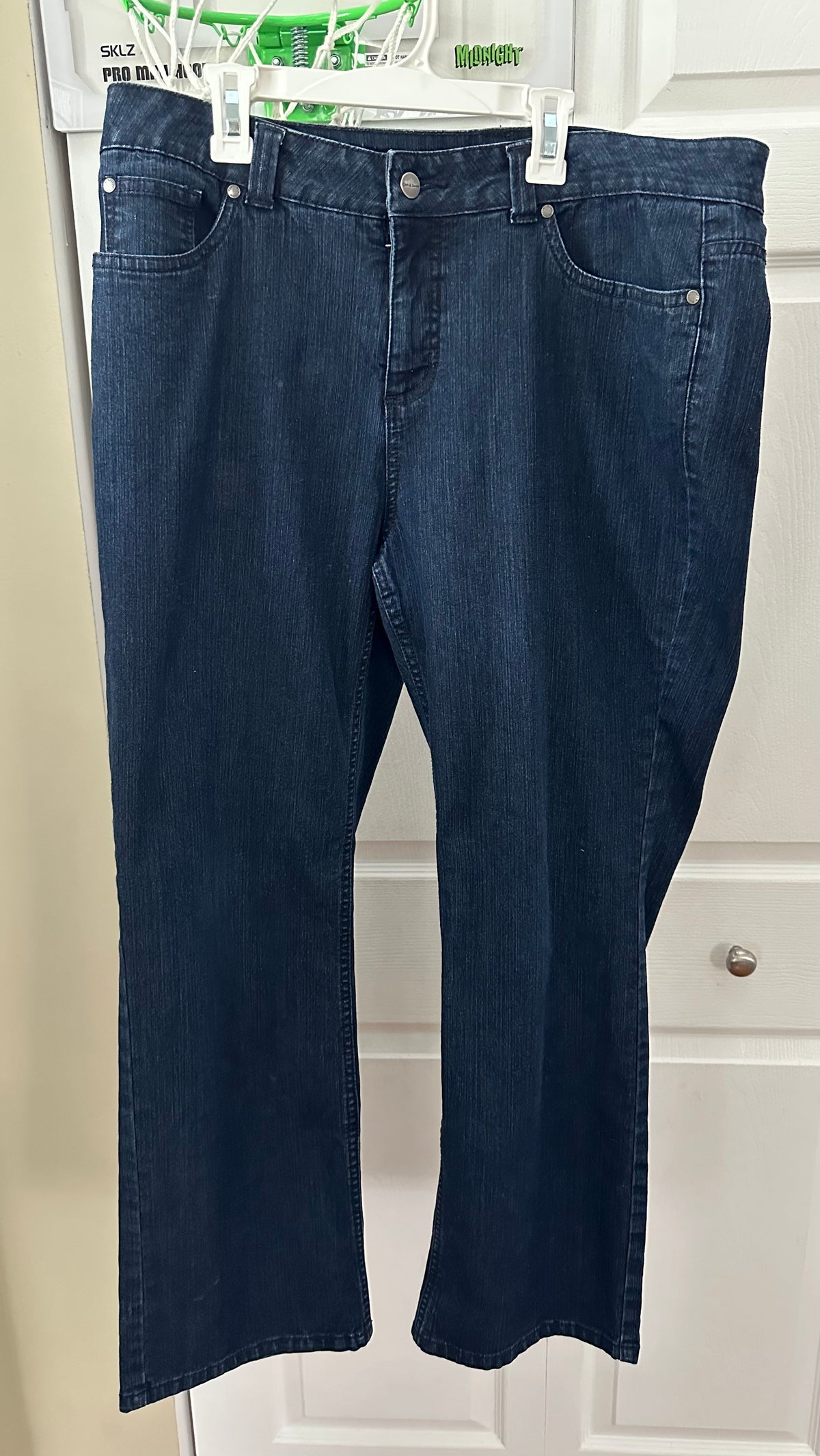 14 short stretch jeans Croft & Barrow EUC - size Women - L (12/14)