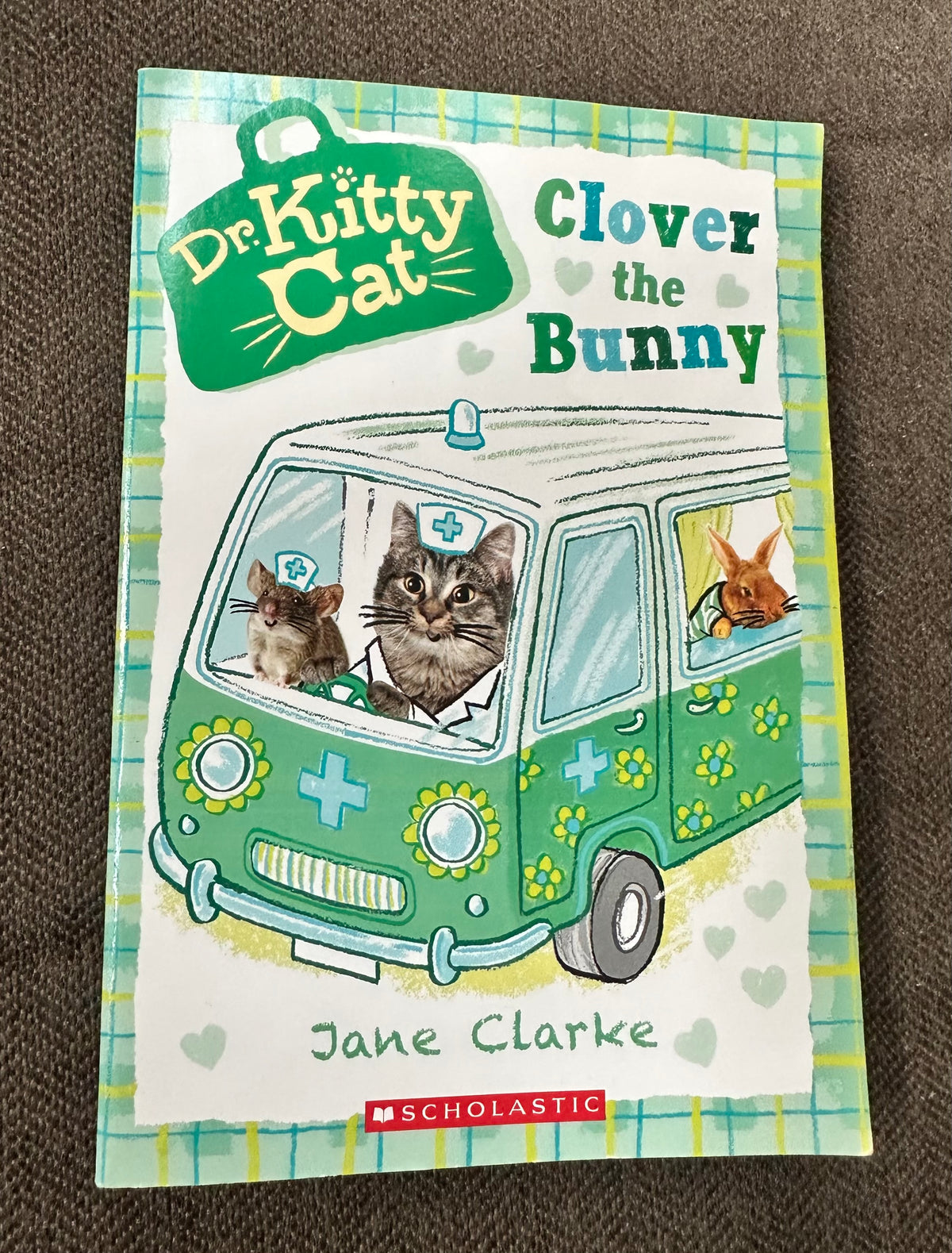 Dr kitty Cat (like new) Clover the Bunny