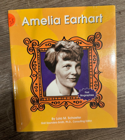 Amelia Earhart short bio Book, early grade school