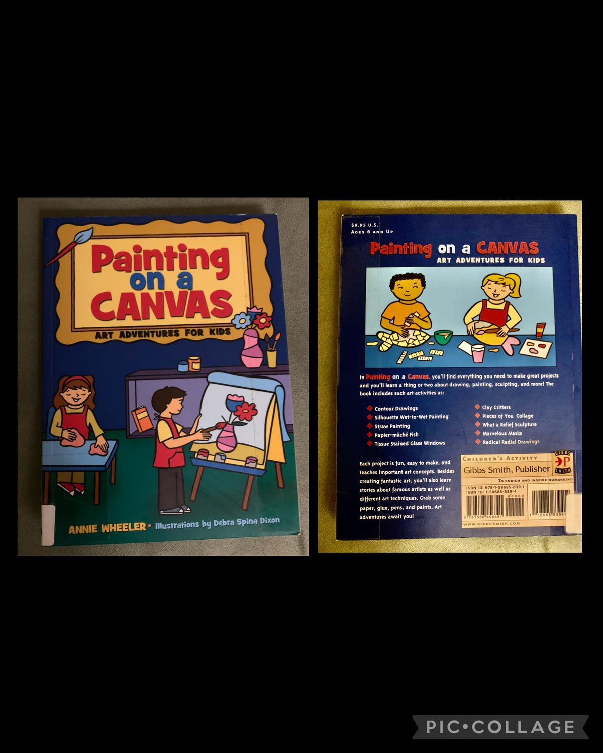 Painting in canvas 60 pgs, great art ideas