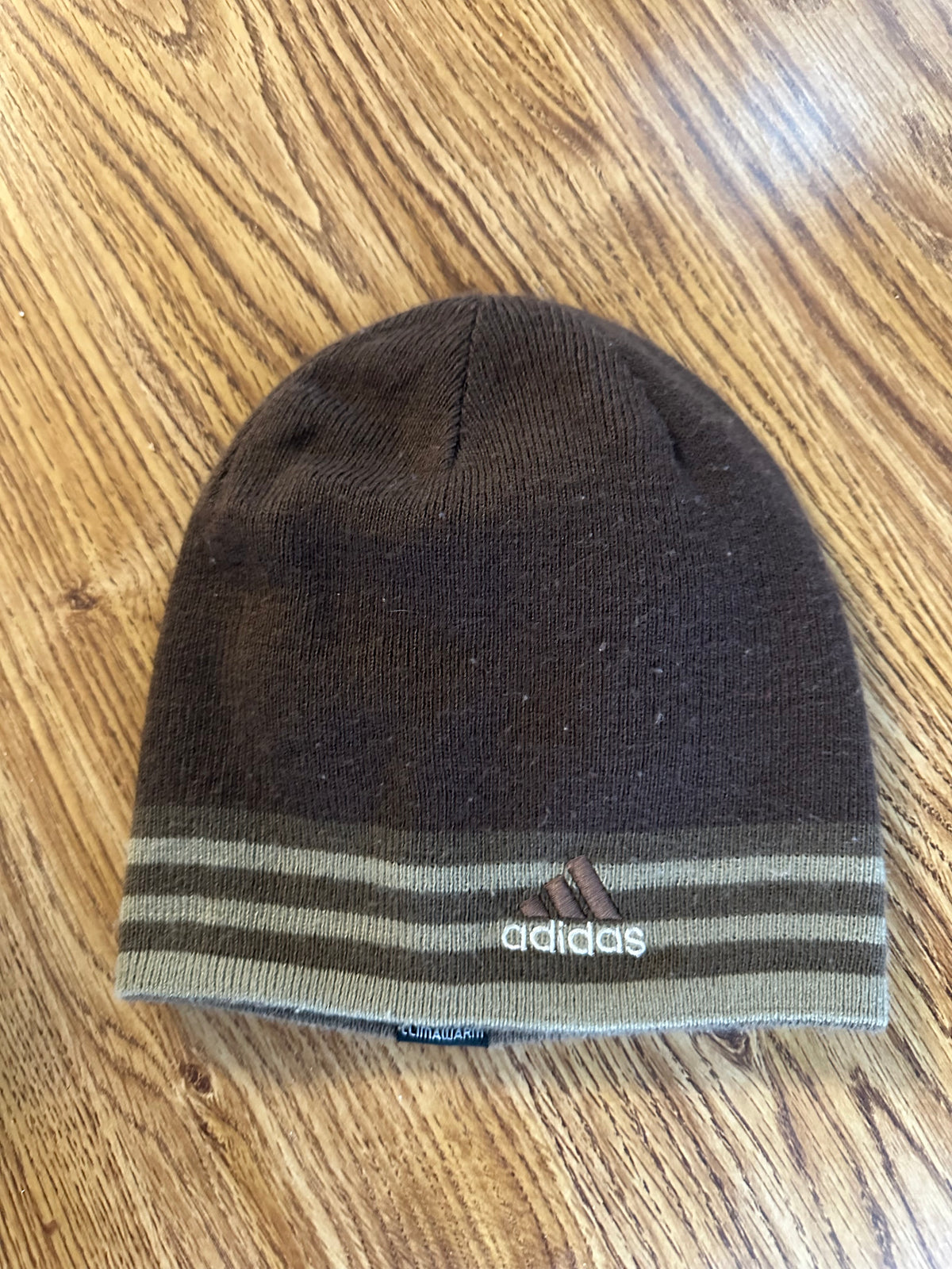 6-9 yrs adidas beanie Brown winter hat GUC