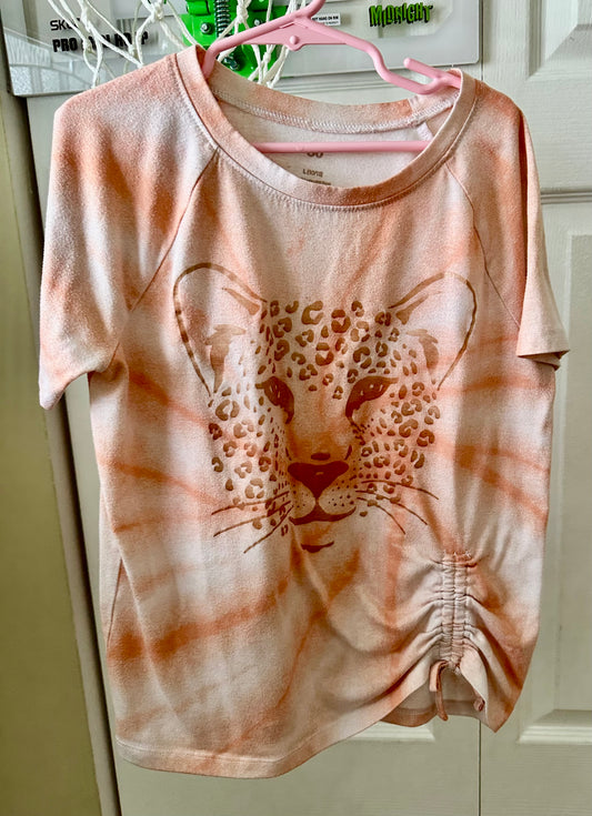 10/12 cheetah top PC Sonoma polyester - size Youth - 10 (L)