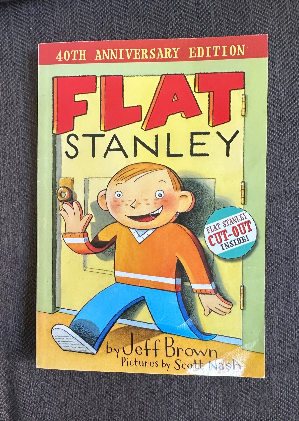 Flat Stanley chapter bk 40th anniversary