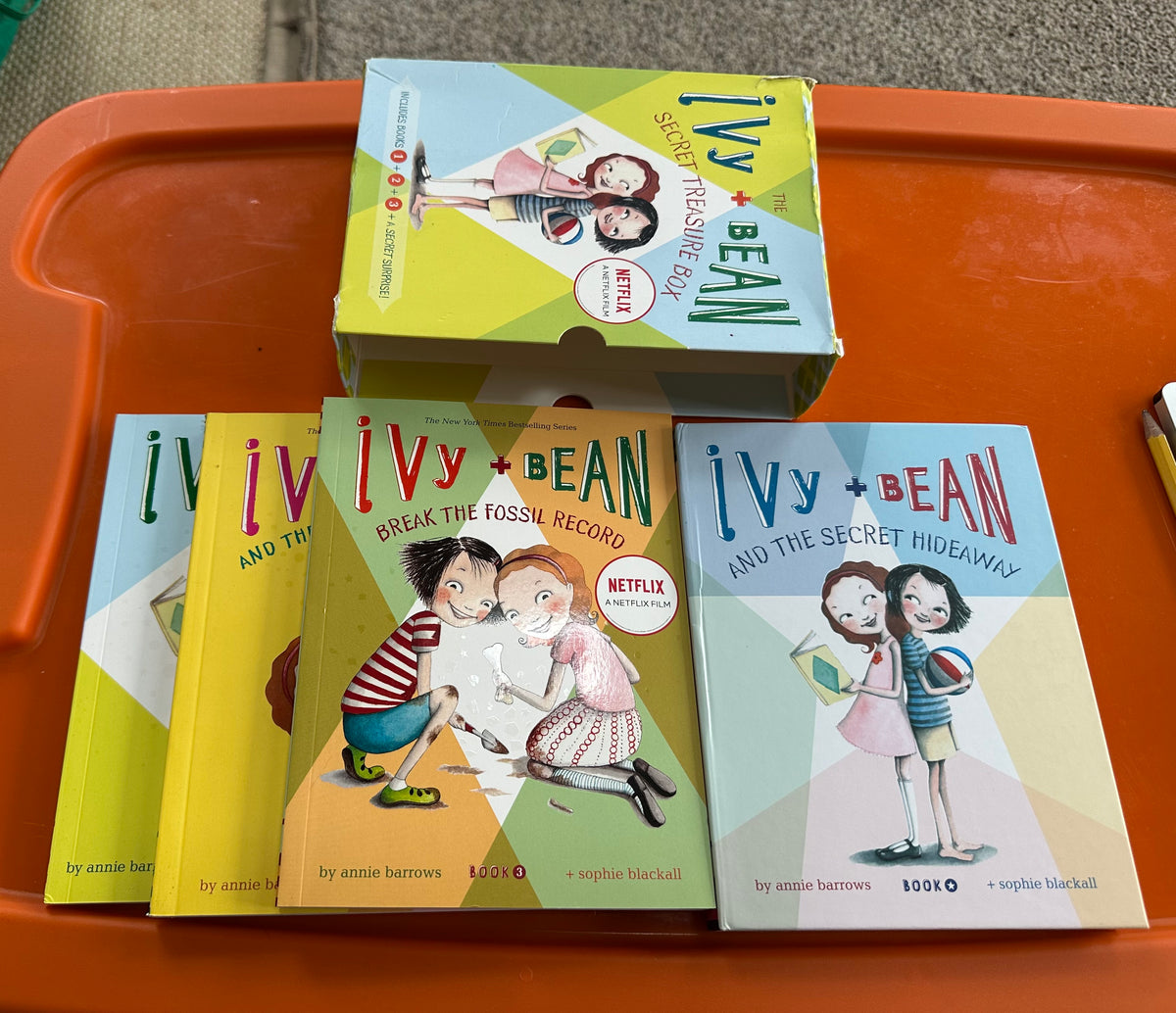 Ivy and Bean set Books 1-3 & secret book