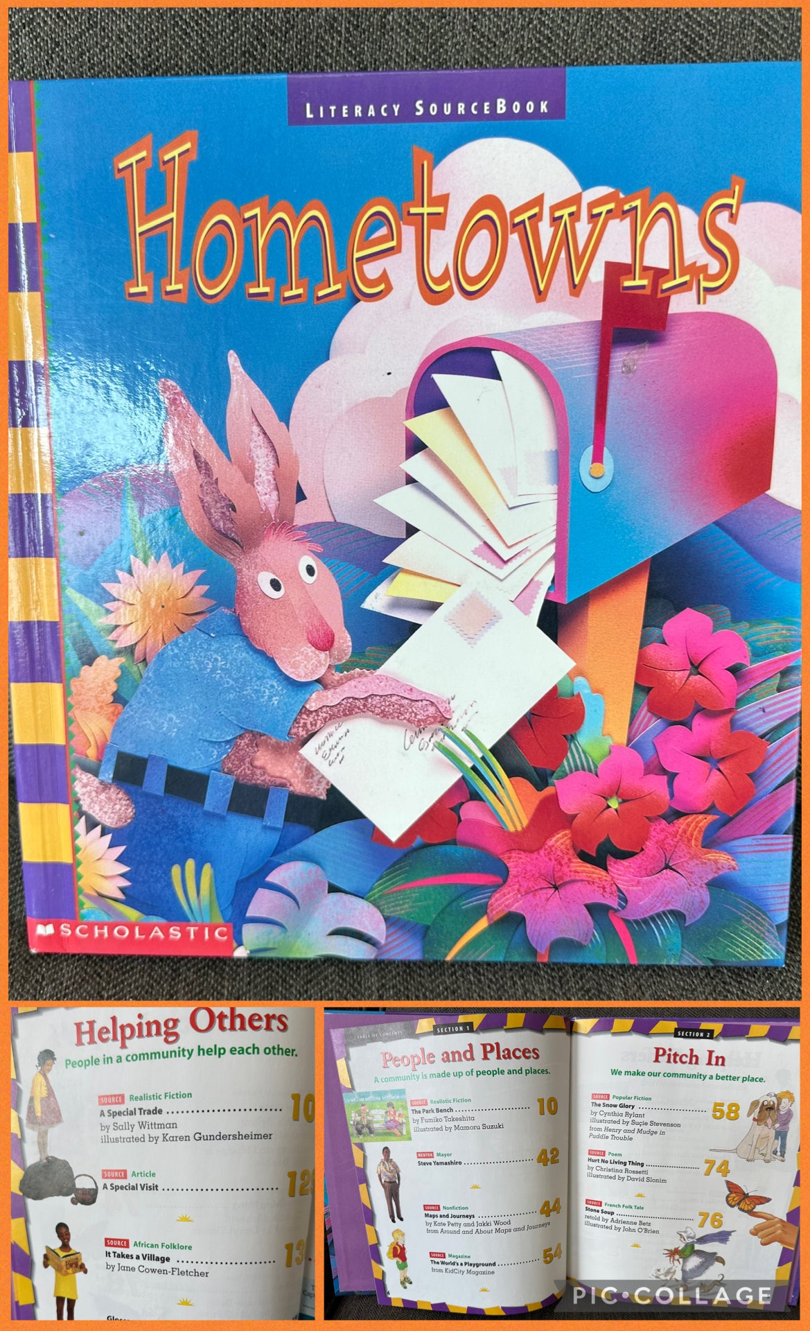 Peek-1st stories/lessons School book Hometowns