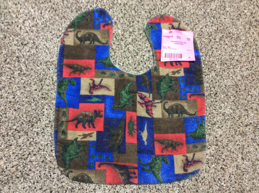 Bib dinosaur handmade extra long for toddlers