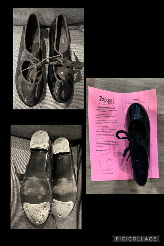 ABT spotlight tap shoes Labeled 2 1/2 =4 1/2 - size Shoes - Kids 4 1/2