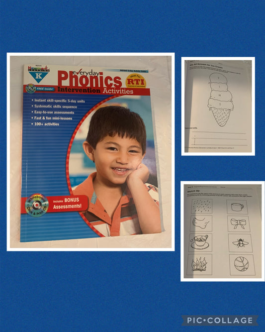 Everyday Phonics New Kindergarten 108 pgs