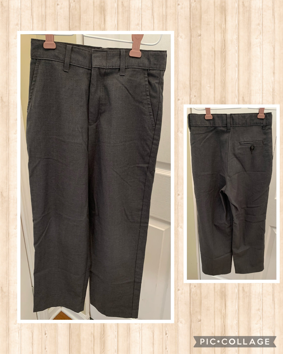 7-7x Chaps adjustable Pants 65 poly 35 rayon - size Shoes - Toddler 7