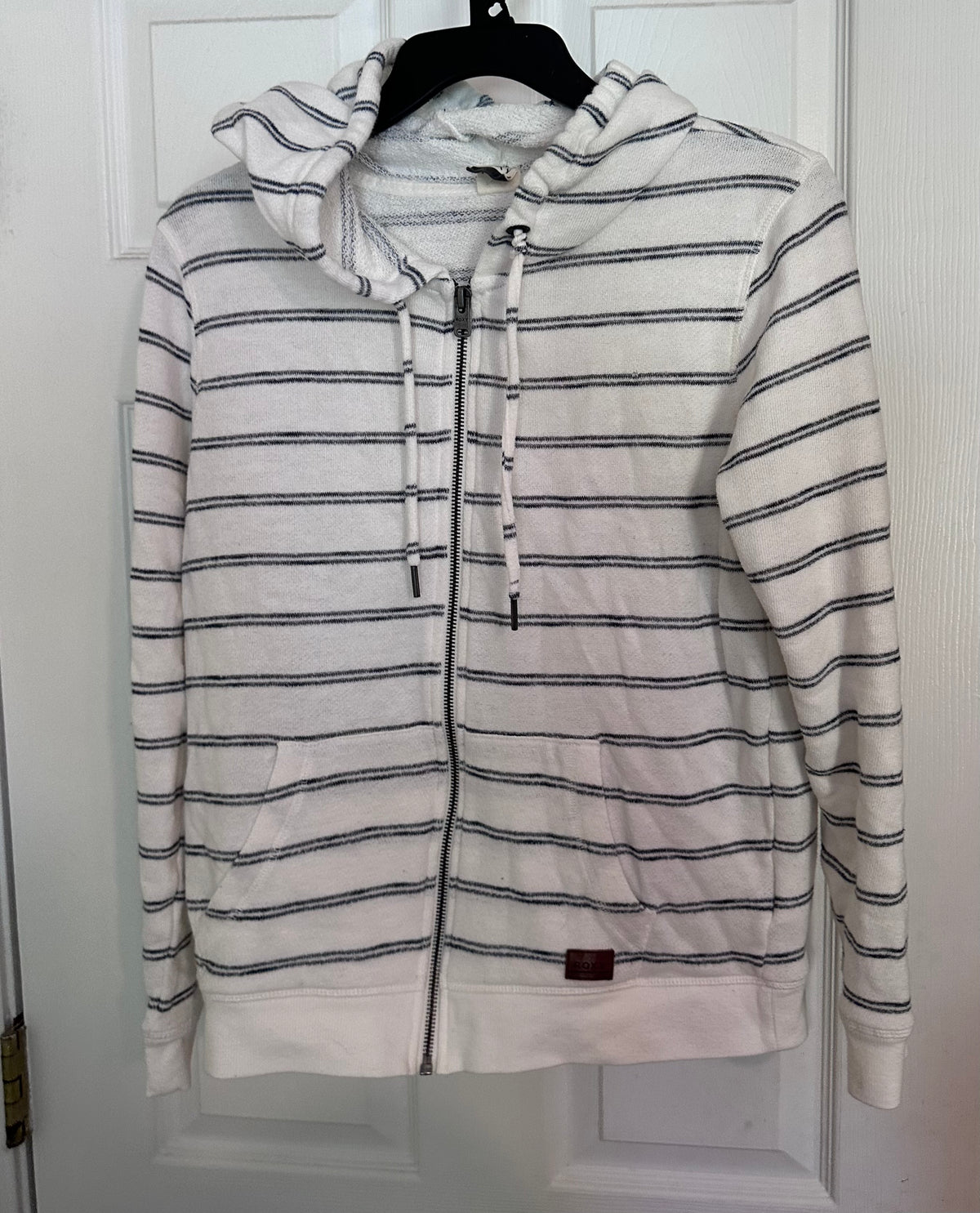 Roxy zip up terry cloth Sweatshirt EUC - size Women - S (4/6)