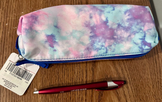 New pencil pouch Tye dye